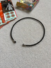 法藤（Phiten）磁力系列项环日本原装时尚色系通体含磁办公男女通用运动项链项圈 黑色亮丝款45cm 磁力 实拍图