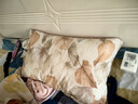 水星家纺枕套纯棉100%全棉磨毛柔感对枕套抑菌A类枕头罩一对装双人48x74cm 实拍图
