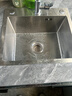 科固（KEGOO）洗菜盆大单槽不锈钢厨房水槽淘菜洗碗池台中下一体盆小尺寸 K8032 实拍图
