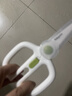babycare陶瓷辅食剪刀便携外带婴儿宝宝食物剪儿童辅食刀具工具 查特绿 实拍图