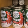 屯河 25年/去皮整番茄390g*24 中粮出品0添加剂西红柿番茄丁罐头整箱 实拍图