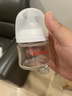 贝亲（Pigeon）【新生儿第一个奶瓶】玻璃奶瓶宽口径奶瓶80ml SS号奶嘴 0月+ 实拍图