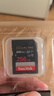 闪迪（SanDisk）256GB SD内存卡 4K V30 U3 C10 相机存储卡 读速200MB/s 写速140MB/s 微单/单反相机内存卡 实拍图