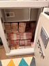 得力（deli）床头柜式保险柜 指纹密码多种解锁方式 自动开门可入柜入墙保密箱 56cm白色 睿雅系列4021 实拍图