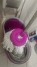 美丽雅旋转拖把带桶一套洗脱一体家用一拖净免手洗地拖吸水墩布共2拖布 实拍图