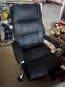 顾全电脑椅人体工学椅真皮办公椅可躺久坐舒适老板椅C570金黑皮 实拍图