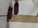 足力健【38节礼物】老人鞋中老年轻便休闲散步鞋2431380J 女 酒红 40 实拍图