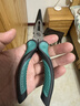 绿林（GREENER）尖嘴钳电工钳6寸家用钳子省力工业级多功能钢丝钳大师系列剪线钳 实拍图