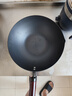 传世家徽（Muceski）炒锅铁锅无涂层锅家用炒菜锅极铁平底不粘锅燃气电磁炉通用已开锅 30【健康无涂层极铁锅】+盖+铲 30cm 实拍图