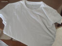 【大牌清仓】夏季纯棉男女休闲短袖T恤情侣潮流百搭ins圆领半袖 黑色 L 110-125斤 实拍图
