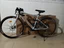 飞鸽（FG FLYING PIGEON）公路自行车入门级超轻700C公路车成人男女学生竞速骑行通勤单车 超越铝架-公路把-钛银色 24速均衡升级 实拍图