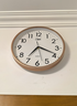 康巴丝（Compas）挂钟客厅静音简约客厅石英钟表挂墙时钟 c2855 金色 26cm直径 实拍图