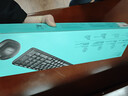 罗技（Logitech）MK220 键鼠套装 无线键鼠套装 办公键鼠套装  多媒体键鼠套装 带无线2.4G接收器 黑色 实拍图