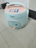 美的（Midea）小电饭煲迷你微压小型家用电饭煲1-2人用电饭锅小电锅宿舍用老式多功能煲汤煮饭煮粥不粘内胆 【趣味小猪煲】一键快煮 1.6L 黑晶防粘内胆 实拍图