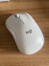 罗技（Logitech）M221 轻音鼠标 无线鼠标 办公鼠标 对称鼠标 带无线微型接收器 米白色 实拍图