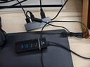 绿联 USB3.0扩展器扩展坞多接口 分线器高速4口集线器HUB拓展坞 笔记本电脑一拖多转换器转接头延长线 实拍图