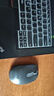 罗技（Logitech）M196 无线蓝牙鼠标 办公鼠标 笔记本商务办公家用 小巧便携 对称手型 石墨灰 实拍图