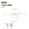 宜家（IKEA）VIHALS维哈斯新款折叠椅学习餐椅靠背家用椅子 绿色 实拍图