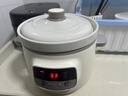 小熊（Bear）电炖锅 电炖盅 煲汤锅 炖汤锅 白瓷炖锅3-4个人用陶瓷全自动煮粥锅 直炖电炖锅 DDG-D30H5 3L 实拍图