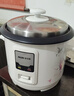 奥克斯（AUX）电饭煲 家用老式电饭锅带蒸笼 大容量简易操作直身锅 2-3人家用小电饭锅 WZA-0302白色 3L  实拍图