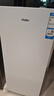 海尔（Haier）山茶花138L立式冰柜小型家用小冰柜风冷无霜一级节能大容量深冷冷柜小冰箱BD-138WGH90WF国家补贴 实拍图
