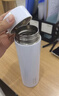 炊大皇保温杯 316L医用级不锈钢茶水分离商务便携保温杯 白色 490ml 实拍图
