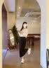 CAMILA KSENIA老爹鞋女士2026新款秋季时尚高档厚底网面透气小白休闲百搭运动鞋 米白色 37 实拍图