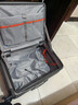 双星（doublestar）高颜值侧开盖行李箱大容量箱女男学生多功能拉杆箱登机密码皮箱子 铁灰色【可坐人丨带杯架】新色系 24英寸 -常用旅行 实拍图