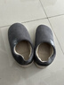 俞兆林（YUZHAOLIN）棉拖鞋男女冬季棉鞋包跟棉拖鞋保暖家居棉拖鞋 YZL1903 灰色 实拍图