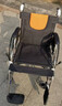 鱼跃 (yuwell)手动轮椅车H062折叠老人轻便免充气铝合金旅行手推代步 实拍图