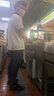 厨王男鞋厨师鞋厨房专用防滑工作鞋防水防油劳保鞋男休闲皮鞋黑色 厨王5号/厚底透气款（久站舒适） 41 实拍图