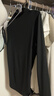 优衣库女装HEATTECH EXTRA WARM混纺高领T恤/长袖9%羊绒478954 478954/09黑色 M 实拍图