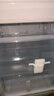 海信252L三门小冰箱一级能效风冷无霜小户型租房宿舍家用电冰箱灰色[251升级]BCD-252WYK1DPUJ国家补贴 实拍图