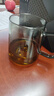 京东京造 远山泡茶杯 茶水分离高硼硅玻璃具礼物男士【不锈钢茶漏】 440ml 实拍图