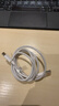 华为原装6A数据线 USB Type-A转USB Type-C/1m线长/支持66W（11V6A）充电 白色CC790 实拍图