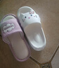 防滑卡通小猫咪小猫可爱室内EVA夏季女士拖鞋居家软底少女女夏 卡通凯蒂猫居家凉拖鞋-白色 40-41码 实拍图