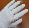 爱马斯一次性乳胶手套 100只/盒 乳白色TLFT 中号M码 实拍图