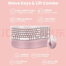 罗技（Logitech）Wave Combo 无线人体工学键鼠套装 垂直鼠标 无线蓝牙鼠标 办公键盘 无线键盘 蓝牙键盘 粉色 实拍图