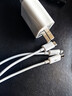 品胜（PISEN） 三合一数据线多头usb多功能数据车载充电线一拖三适用iphone15/16苹果安卓 【经典款1米】白色 实拍图