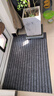 柏能条纹入户地垫门口地垫地毯入户门脚垫进户门垫可裁剪灰色60x90cm 实拍图