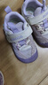 巴布豆童鞋秋款女童舒适百搭学步鞋小童轻便机能鞋102353023糖果紫/米25 实拍图