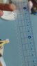 马培德（Maped）【开学必购】15cm彩趣波浪线直尺 带波浪线刻度尺 初高中小学绘图考试学习尺子 210801CH粉色 实拍图