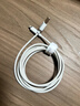 闪魔苹果数据线2.4A快充充电线适用iPhone14/13/12/11ProMax/XR/XS/8手机平板iPad车载USB充电器线1.8M 实拍图