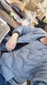 优衣库高级轻型羽绒便携式茄克/弧形压线男装女装外套夹克480949 07 青灰色 3XL 实拍图