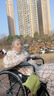 怡辉（YIHUI）轮椅轻便可折叠老年人专用出行小型年轻人骨折便携式手动可自推 实拍图