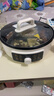 美的（Midea）家用电饼铛烙饼锅三明治机早餐煎烤机电火锅电炒锅烤肉锅70mm加深多功能锅抗菌电煎锅JKC3463 实拍图