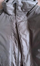 优衣库合作款/女装男装PUFFTECH空气棉服连帽外套480064 36 褐色 2XL 实拍图