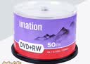 IMATION铼德集团 DVD+RW空白光盘 4速4.7G光碟 可擦写可重复刻录 电脑读取刻录存储办公文件数据 50片桶装 实拍图