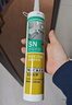 瓦克（WACKER）SN防霉玻璃胶马桶防水密封胶美容胶硅胶结构胶厨卫封边胶  透明 实拍图