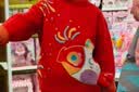 巴拉巴拉童装儿童毛衣男童宝宝2026春装新款女童套头针织衫红色毛衫时尚潮 实拍图